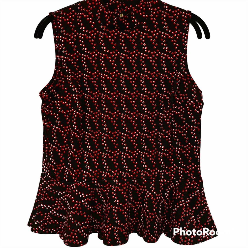 Banana Republic Factory Sleeveless Peplum Top Small NWT